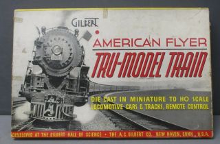 American Flyer HO - 110K HO Scale 4 - Car Freight Train Kit LN/Box 7