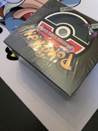 Pokemon 1st Edition Team Rocket Booster Box.  sharp corners 4