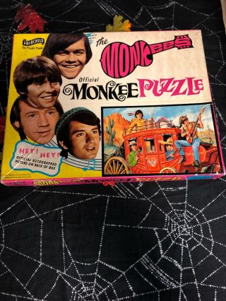Vintage 1967 The Monkees Jigsaw Puzzle