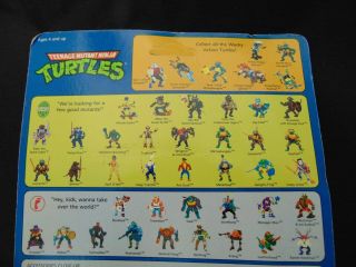 1990 Playmates Teenage Mutant Ninja Turtles TMNT Shredder Figure Unpunched 5