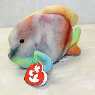Ty Beanie Baby Coral Fish 3rd / 1st Gen Mwnmts (ap 12181)