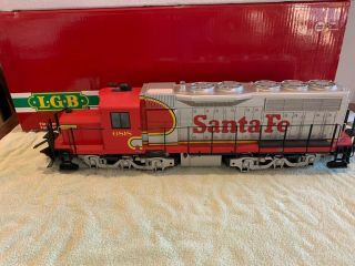 Santa Fe Diesel Freight With Sound/ Lights Queen Mary Series Lgb 22562