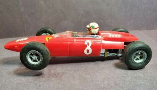 1/24 COX Ferrari Formula one slot car & Running Vintage 1960 ' s 2