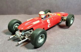 1/24 COX Ferrari Formula one slot car & Running Vintage 1960 ' s 3