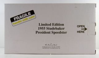 1955 Studebaker President Speedster Cpe Danbury 1:24 Limited Edition 3
