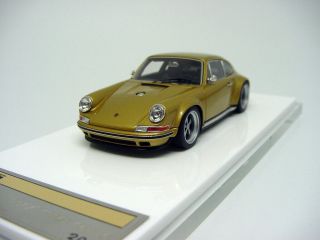 1/43 Make Up Vm111mw6/w7 Singer Porsche 911/964 Goldfinger/chicago Set Miniwerks