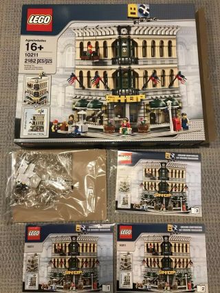 Lego 10211 Creator Grand Emporium Complete With Box/manuals Adult - Owned Modular