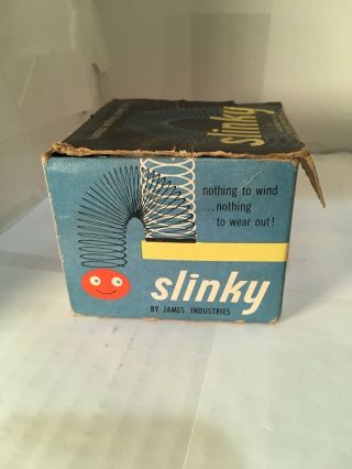 Vintage Metal Slinky By James Industries