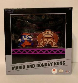 Jakks World Of Nintendo - 8 - Bit Mario And Donkey Kong Walgreens Exclusive