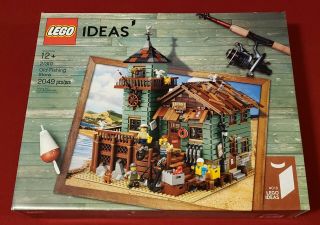 Lego Ideas 21310 Old Fishing Store 2017 - Retired And Factory