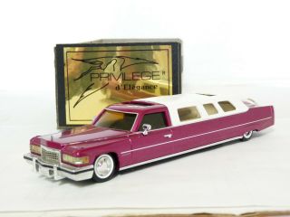 Elegance 1005 1/43 Cadillac Leo Wiser Ultra Limousine Resin Handmade Model Car