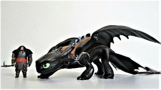 How to Train Your Dragon Mega Toothless Alpha Edition Dreamworks 4