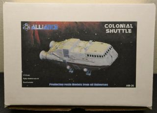 Alliance Tos Battlestar Galactica Colonial Shuttle 1/72 Scale Resin Model