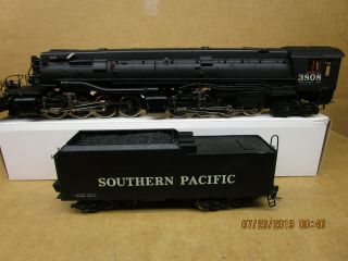 Max Gray/ktm Ho Scale Brass Southern Pacific Ac - 9 2 - 8 - 8 - 4 Locomotive 3808
