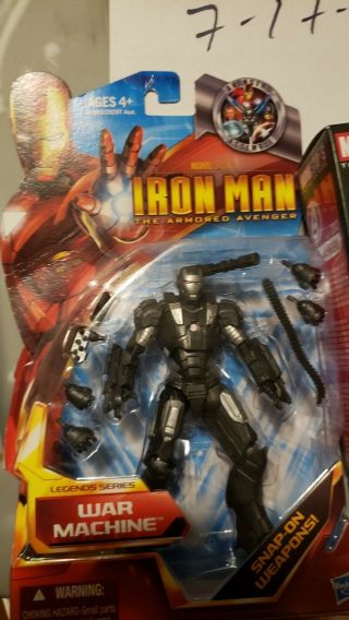 The Armored Avenger War Machine Walmart Marvel Legends Iron Man 2 2010