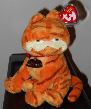 Ty Beanie Baby Garfield The Cat (garfield Movie Beanie) (6.  5 Inch) Mwmt