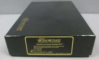 Micro Metakit 04203H HO Scale DR BR 97.  5 0 - 10 - 0 Rack Locomotive 501 LN/Box 9