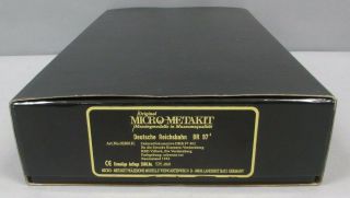 Micro Metakit 02801H HO Scale DR BR97.  4 2 - 12 - 2 Rack Engine 402 LN/Box 12
