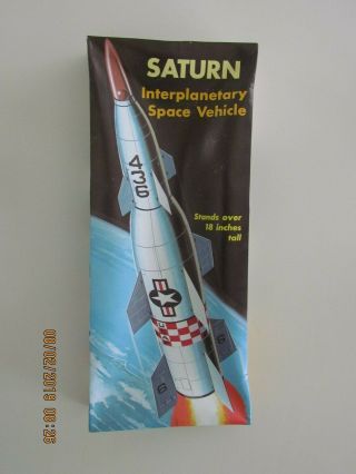 Hawk Model Company Saturn Interplanetary Space Vehicle Box Wear Decals