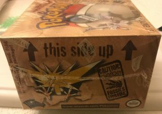 Pokemon 1st Edition Fossil Booster Box ENGLISH Factory 10