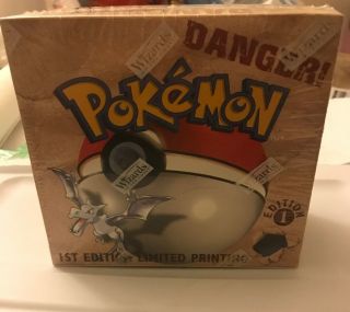 Pokemon 1st Edition Fossil Booster Box ENGLISH Factory 11