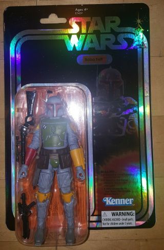 Sdcc 2019 Exclusive Hasbro Star Wars The Black Series Boba Fett 6 " Fig