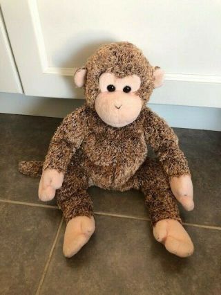 Ty Bonsai Beanie Buddies Buddy Chimpanzee Monkey Plush Stuffed Animal