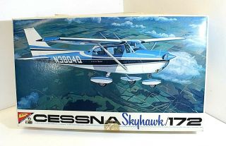 Nichimo Cessna " Skyhawk " 1/20 Scale Vtg Motorized Modelkit,  Airfix,  Fujimi,  Tamiya