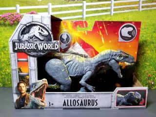 Jurassic World Fallen Kingdom Roarivores Allosaurus Jurassic Park Mattel