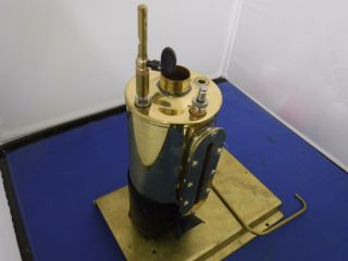Wilesco D49 Vertical Brass Boiler With Fittings Spare Parts For Toy Steam Engine