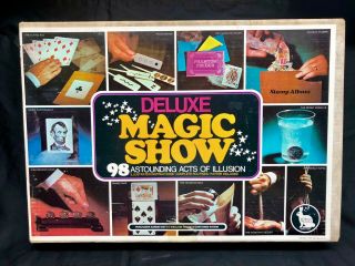 1976 Reiss Deluxe Magic Show 98 Astounding Acts Of Illusion