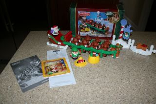 Fisher Price Little People " Twas The Night Before Christmas " Story Set 2004
