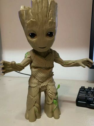 Marvel Guardians Of The Galaxy Dancing Groot Plays Music 11” Tall