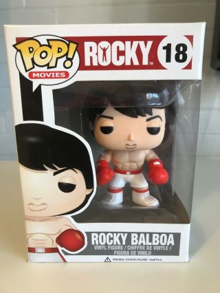 Funko Pop Rocky Balboa - Figure - Rocky 18 (4 Inch) Vaulted