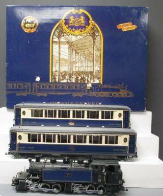 Lgb 70685 Orient Express Deluxe Steam Passenger Train Set Ex/box