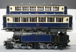 LGB 70685 Orient Express Deluxe Steam Passenger Train Set EX/Box 2