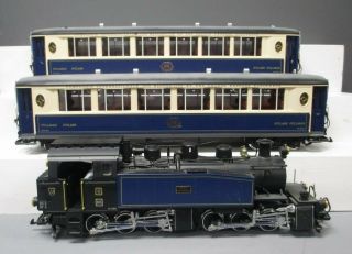 LGB 70685 Orient Express Deluxe Steam Passenger Train Set EX/Box 3