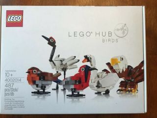 Lego 4002014 Lego Hub Birds Employee Exclusive Rare