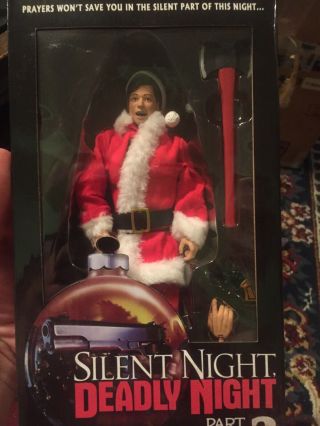 Neca Scream Factory Silent Night Deadly Night Part 2 Retro Clothed Figure