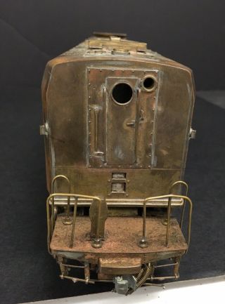 Brass O Scale Locomotive,  Unpainted,  Boxed 1950 - 60s,  Japanese 8