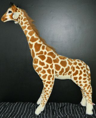 Melissa & Doug Jumbo Giraffe Plush Giant Stuffed Animal 50 "