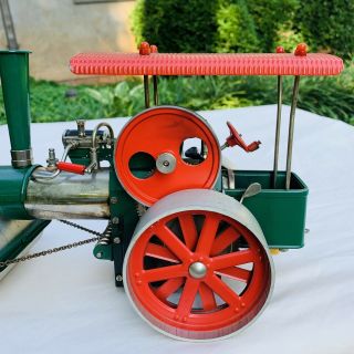 Wilesco D365 Old Smoky Live Steam Traction Engine Road Roller,  Fired,  No Box 2