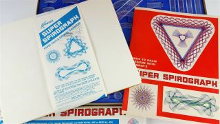 Kenner ' s SPIROGRAPH Plus 2400 1969 w/ Refill Kit VGUC 7