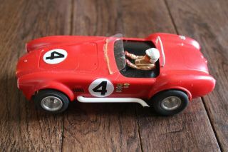 Vintage 1/24 Scale Slot Car Unknown Maker Red 4