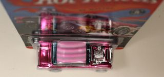2015 Hot Wheels RLC ' 55 Chevy Bel Air Gasser - Pink Candy Striper 0324/4000 3