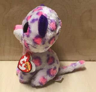 Serena the Snow Leopard Ty Beanie Boo ' s Plush with Tag 2