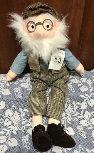 Eden Toys Beatrix Potter Peter Rabbit Mr.  Mcgregor Plush Doll 21 " With Tag 1993
