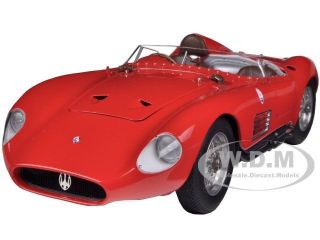 1956 Maserati 300s Red 1/18 Diecast Model Car By Cmc 105
