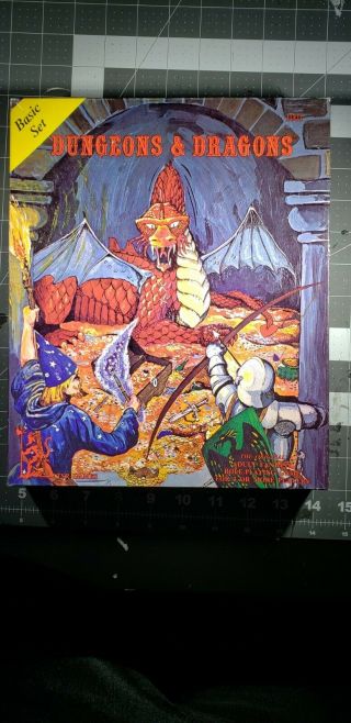 Dungeons & Dragons Basic Box Set D&d Module B1 Rulebook 2001