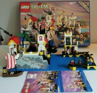 Lego 6277 Pirates Imperial Trading Post & Instructions